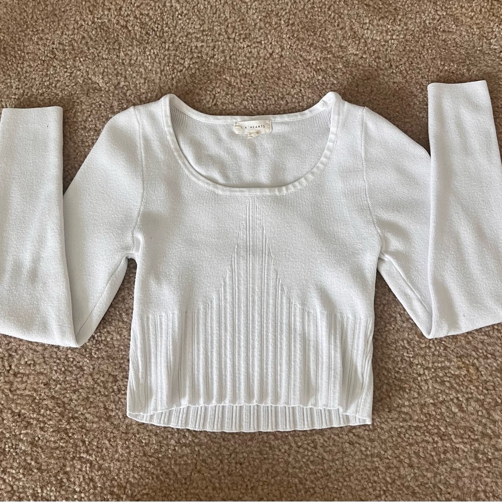 Pacsun white long sleeve shirt